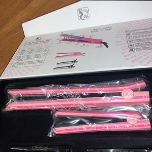 Royale Metro Classic Hair Straightener Set - Pink